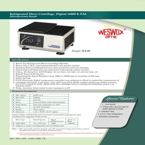 WT-50 REFRIGERATOR MICRO CENTRIFUGE.pdf