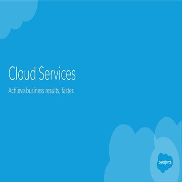 WT16 - Cloud Services Portfolio 