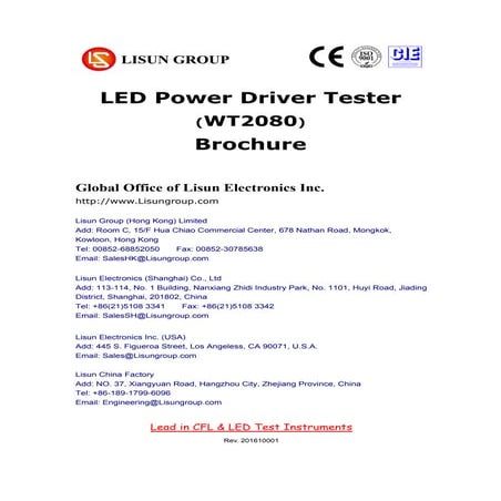 LED Power Driver Tester