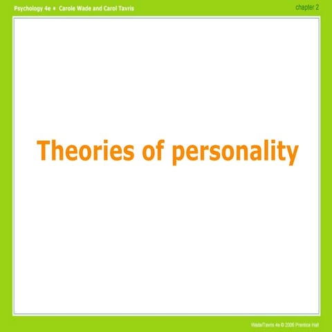 Personality PowerPoint