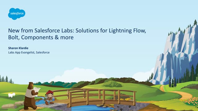 New from Salesforce Labs
