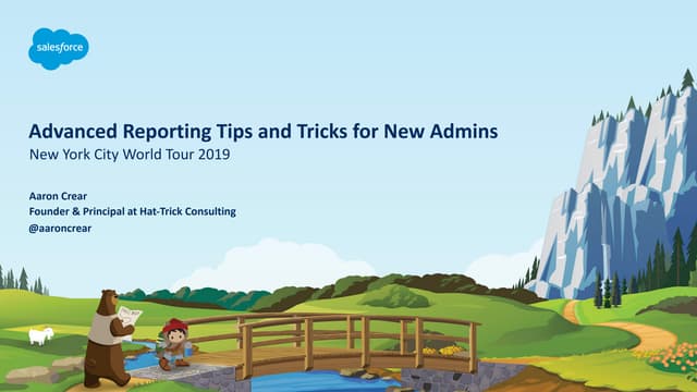 Advanced Reporting Tips and Tricks for New Admins