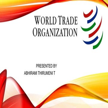 Various rounds of wto | PPTX