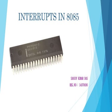8085 interrupt.....