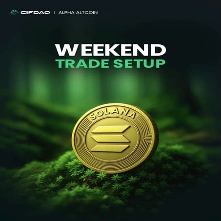 CIFDAQ's Alpha AltCoin : Weekend Trade Setup | PDF