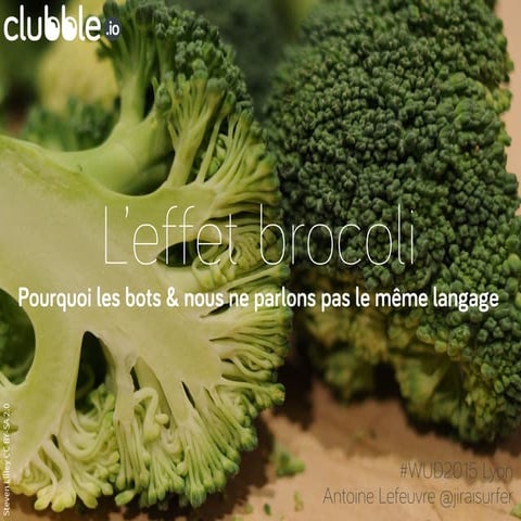 L'effet brocoli — Pourquoi les bots & nous ne parlons pas le même ...
