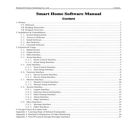 Wulian smart home software manual