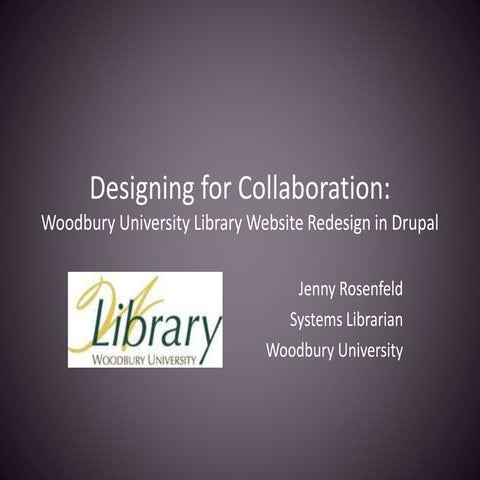 WU Library Website Redesign