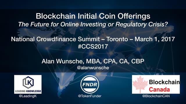 Blockchain Initial Coin Offerings -...