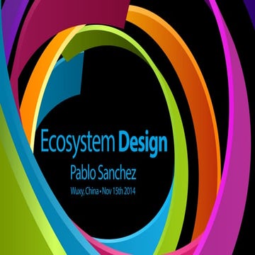Ecosystem Design