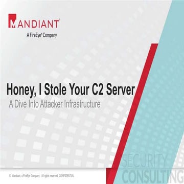 Honey, I Stole Your C2 Server:  A Dive into Attacker Infrastructure