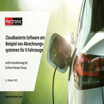 WVIB Innovationstag 2023: Cloudbasierte Software