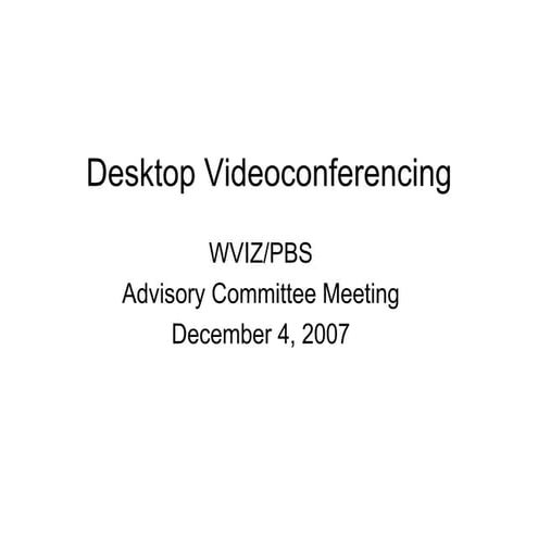 - Video conferencing data sheet | PDF