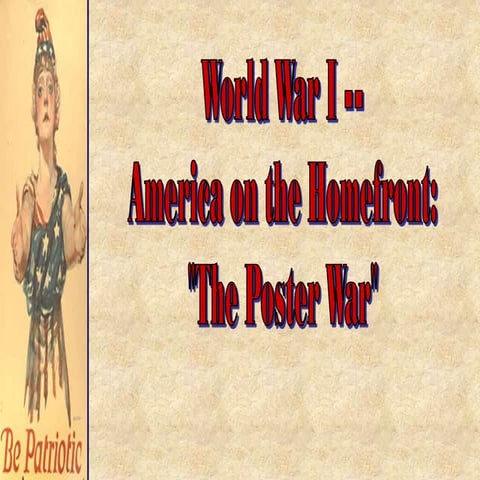 WW1through postersandcartoons