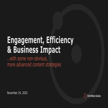 Advanced Content Marketing