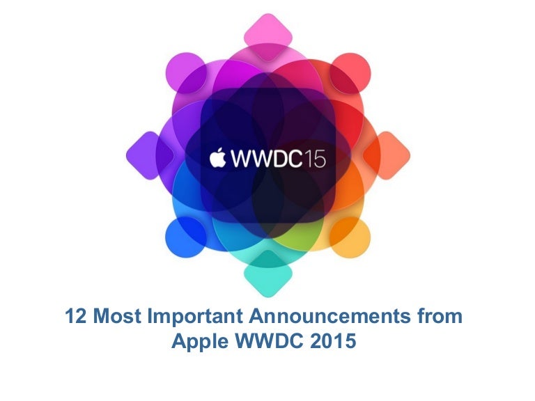 12 Most Important Announcements from Apple WWDC 2015