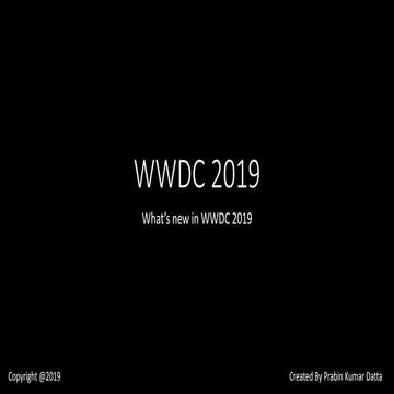 Wwdc2019