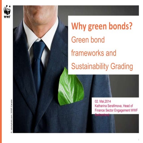 WWF - Green Bonds by Katharina Serafimova at GIB Summit