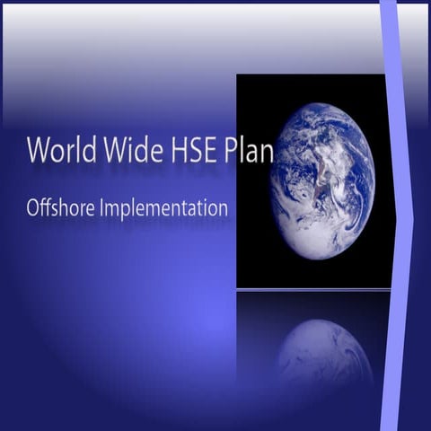 Health Safety Environment (HSE) Plan | PDF