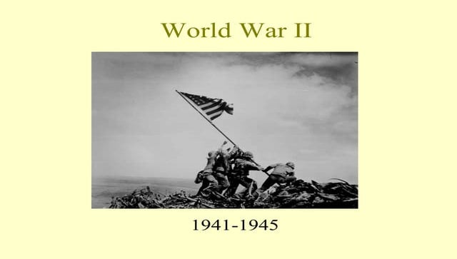 World War 2 Powerpoint Template