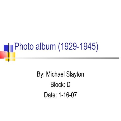 WWII slide show | PPT