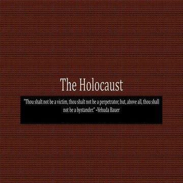 Wwii &amp; the holocaust
