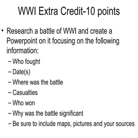 WWI