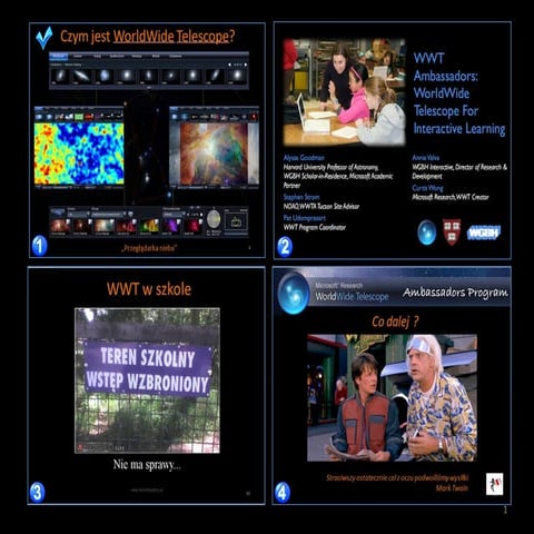 Edukacja z WorldWide Telescope cz. 2