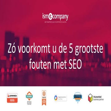 Zo voorkomt u de 5 grootste fouten met SEO