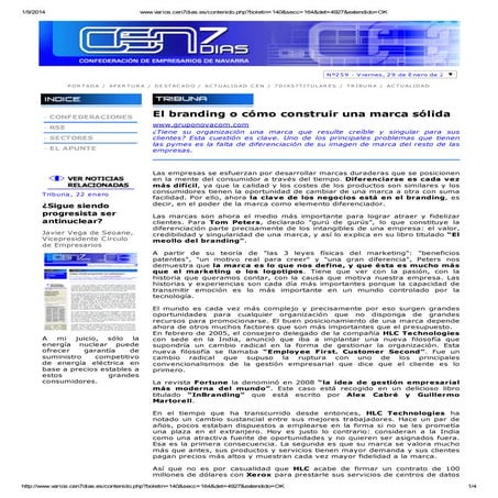 El branding o cómo construir una marca sólida