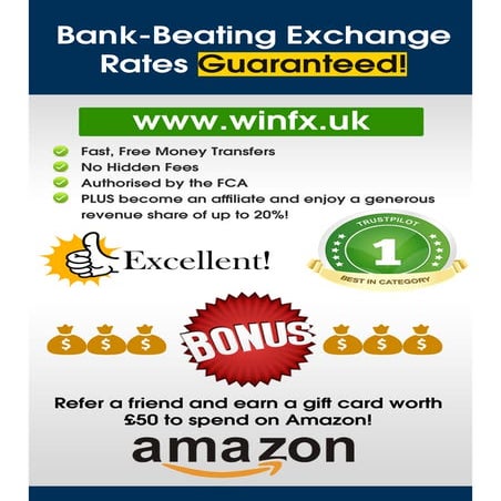 Bank Beating Exchange Rates Guaranteed! - www.winfx.uk