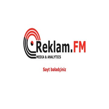 Www.reklam.fm guide presentation | PDF