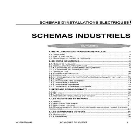 Les  installations  électriques  industrielles
