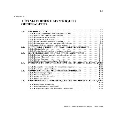 cours machines electriques