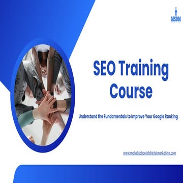 omplete SEO Training Course: Master Ranking Strategies | PDF