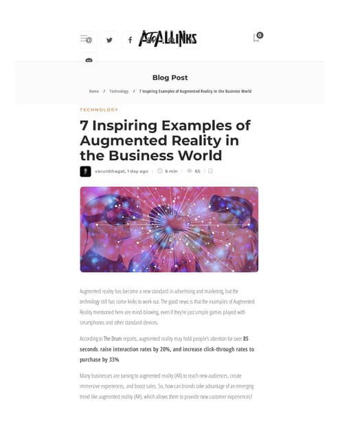 7 Inspiring Examples of Augmented Reality in the Business World 