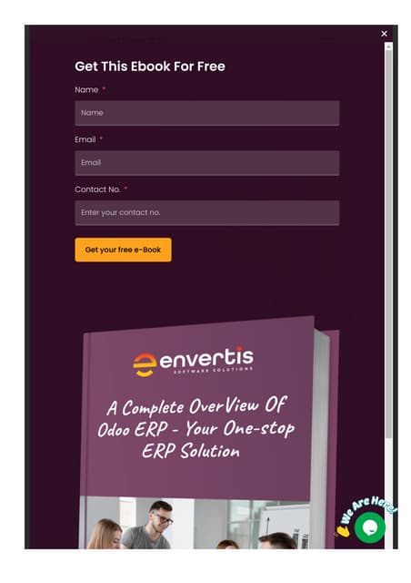 How Odoo ERP Software Can Optimise Retail Business Operations