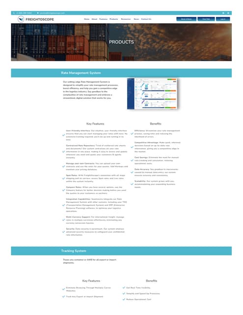 Shipment & Container Tracking - FreightOscope
