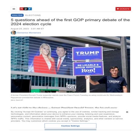 Fearing Retribution, Trump Critics Muzzle Themselves | PDF