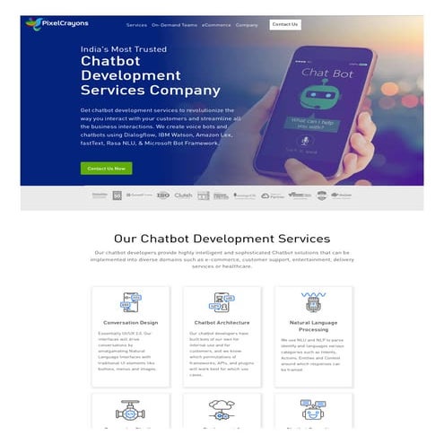 Top Chatbot Development Company in India |Chatbot Development Services in India