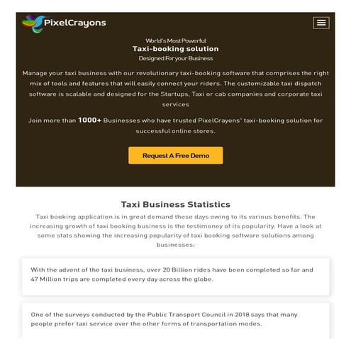 World's Most Powerful Taxi-booking solution Designed For your Business