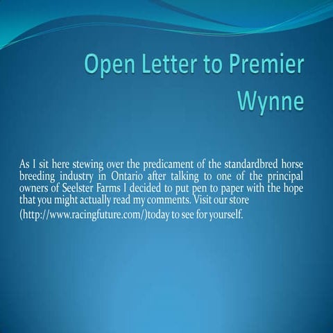 horse racing ontario