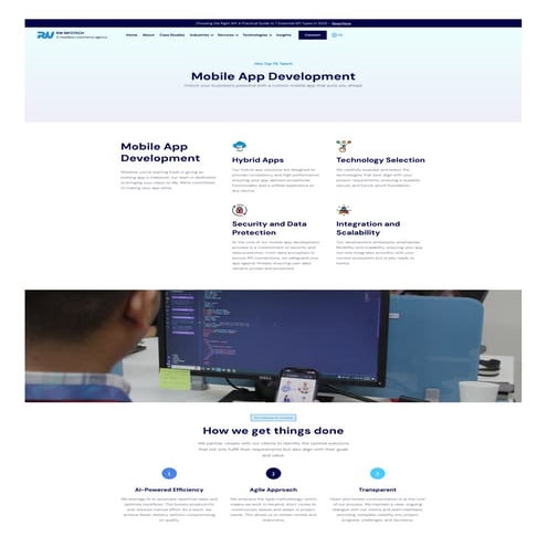 RW Infotech – Best Mobile App Development Agency