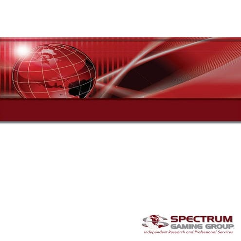 Spectrum Gaming Group, Independent Research and Professional Services