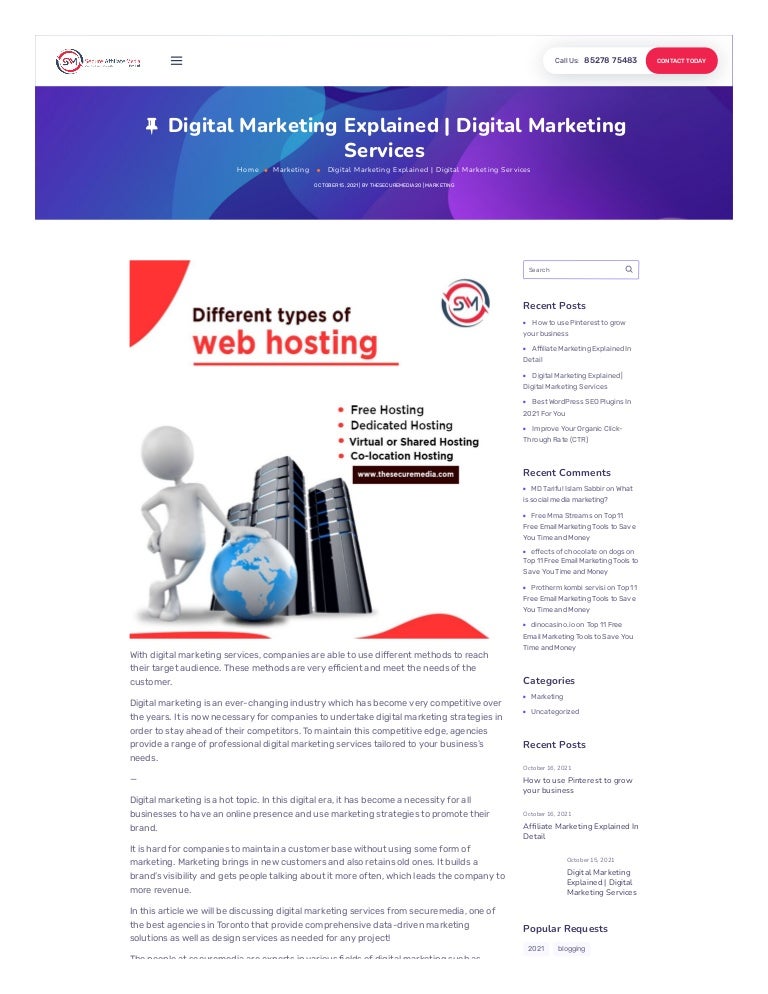 Digital Marketing Agency In Delhi 3 www thesecuremedia com digital marketing explained digital marketing services 211113100522 thumbnail 4