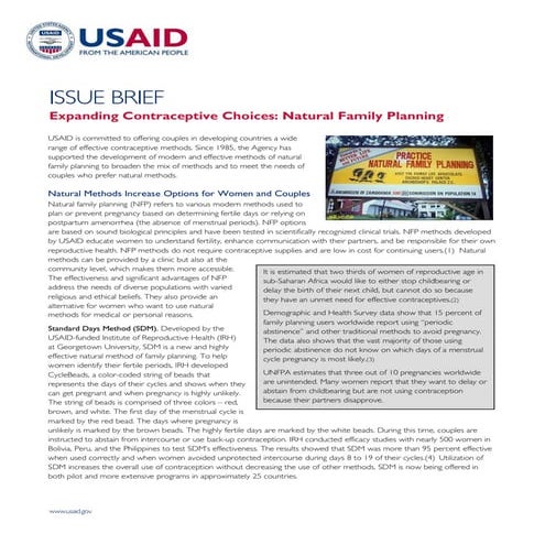 SDM expanding contraceptive choice