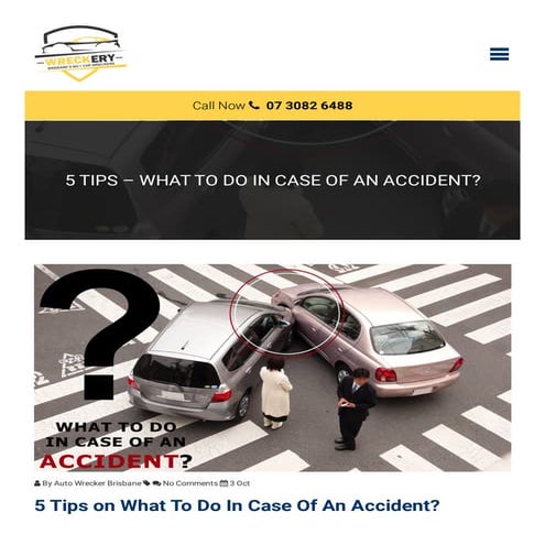 What to do After a Car Accident | PPTX
