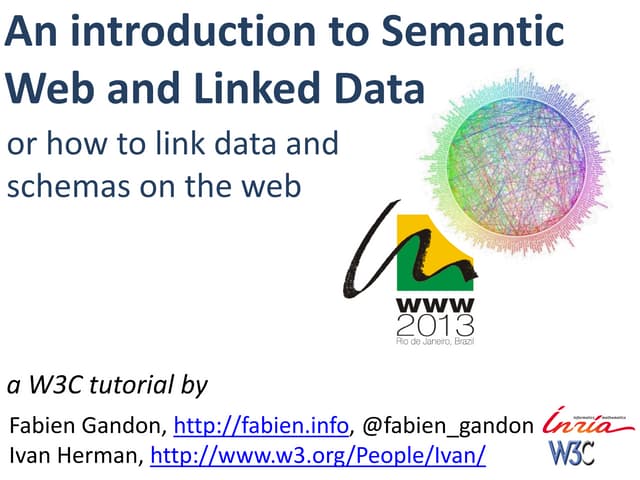 An introduction to Semantic  Web and Linked Data