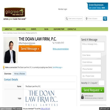 The Doan Law Firm, P.C.