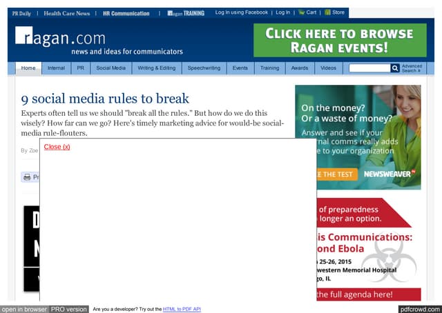 9 social media rules to break